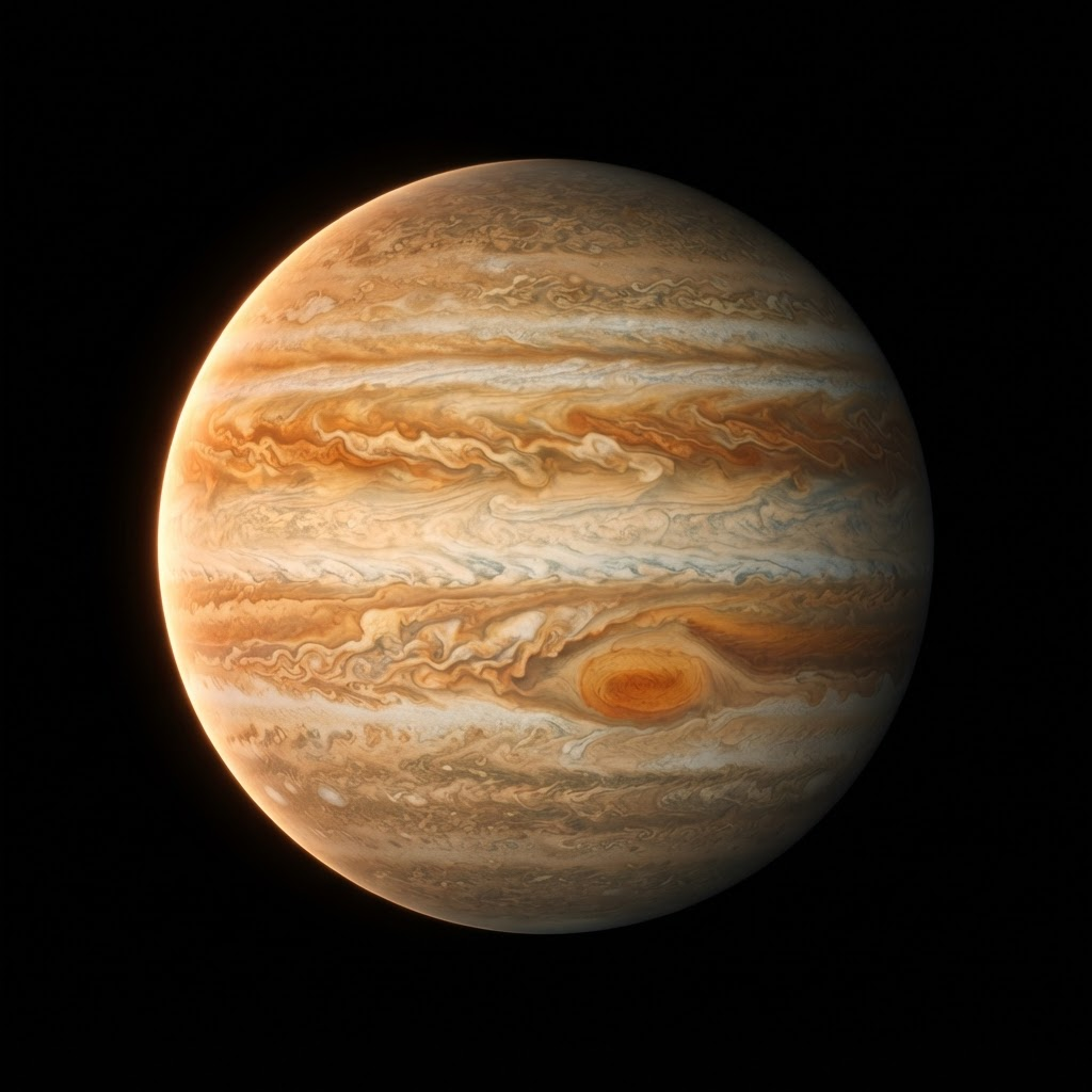 Jupiter, the gas giant that powers $JUPCOIN